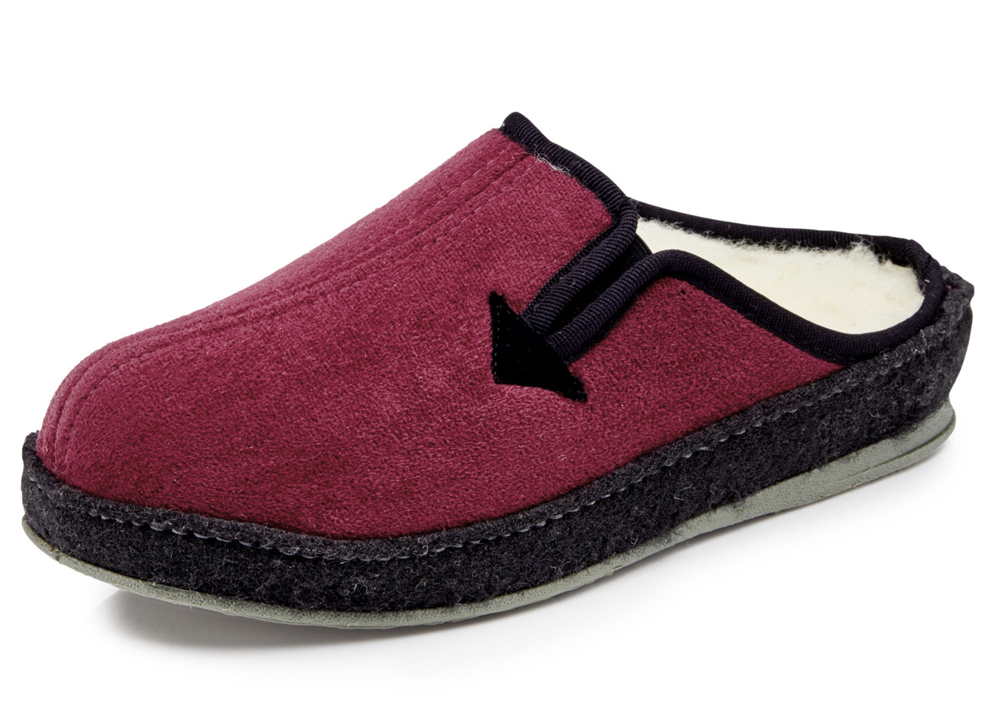 Atmungsaktiver Textil-Pantoffel