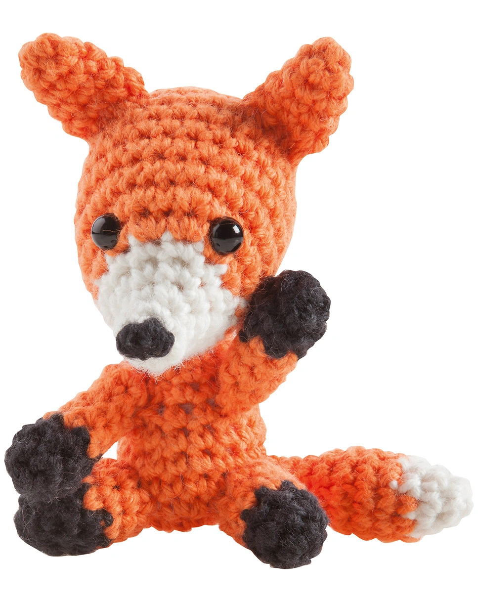 Mini-Häkelset FUCHS in orange