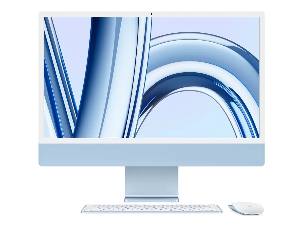 Apple iMac with 4.5K Retina display - Alt-i-én M4 - RAM 24 GB - SSD 512 GB - Apple M4 10-core - Gigabit Ethernet, IEEE 802.11ax (Wi-Fi 6E), Bluetooth 5.3 - macOS Sequoia 15.0 - skærm: LED 24