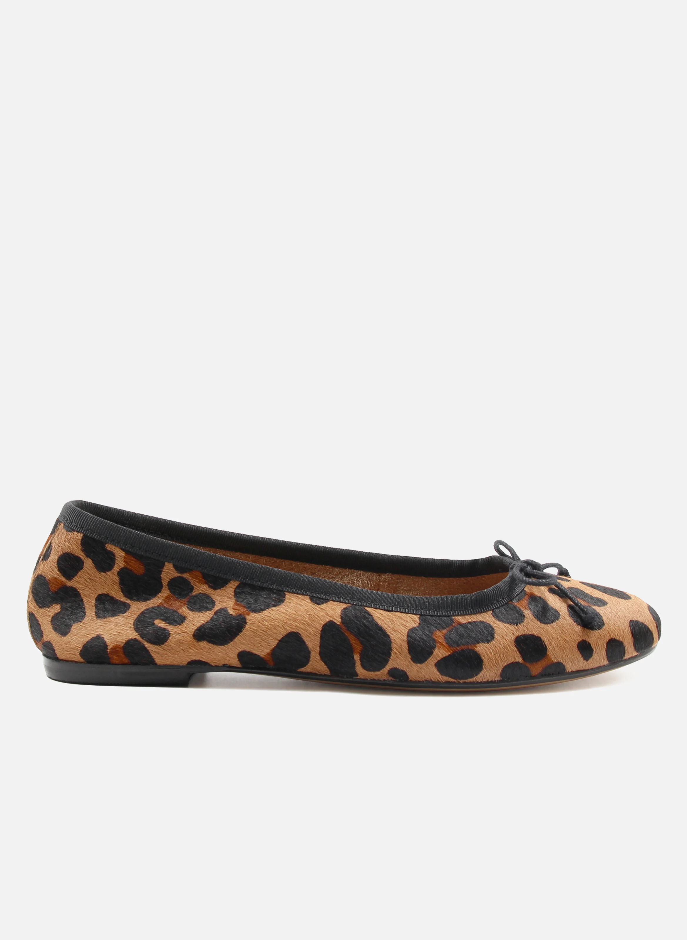 Ballerines classiques cuir pony | Multicolore