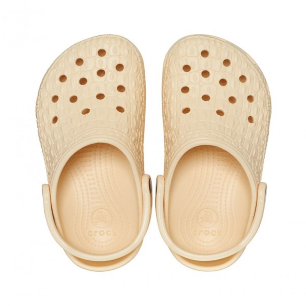 Crocs CLASSIC CROCSKIN - Sabots Femme vanilla