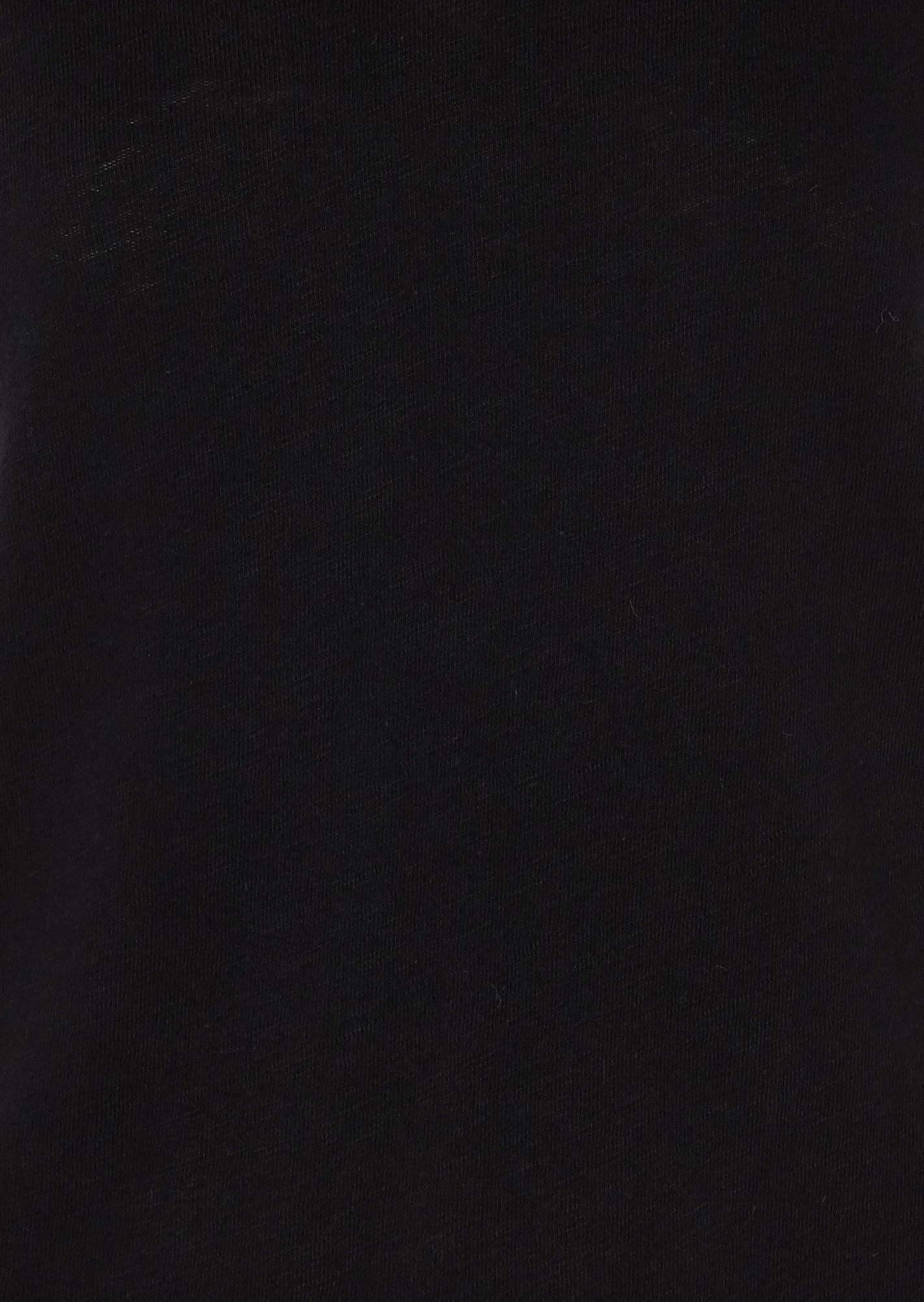 SONOMA - Tee-shirt col V en coton | Noir