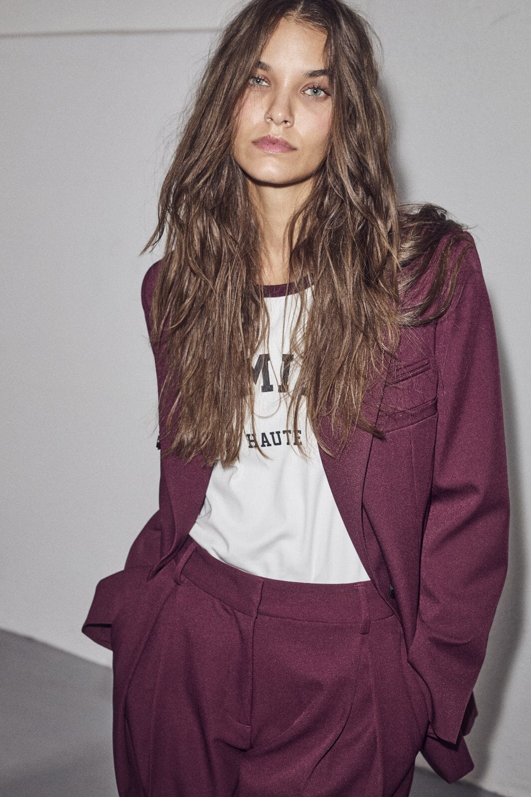 Haute L'Amitié Premiere Single Blazer HL10002 amarone