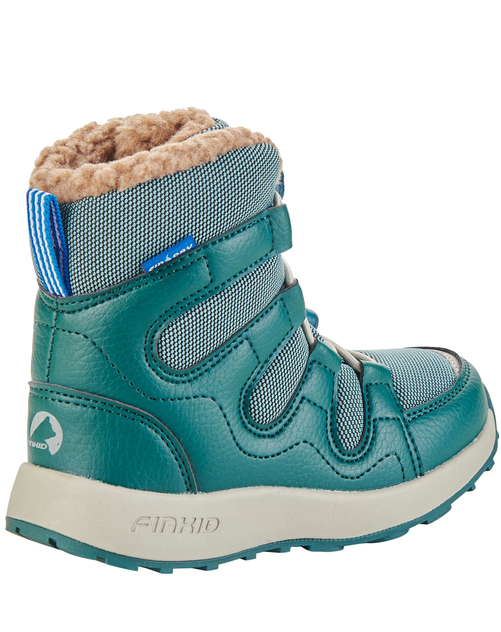 Schneestiefel HUIPPU in smoke blue/deep teal