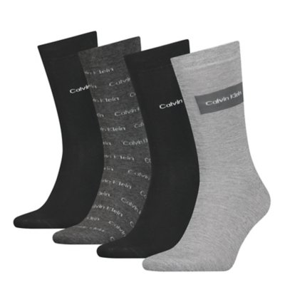 Chaussettes homme 4P All Over Giftbox CALVIN KLEIN