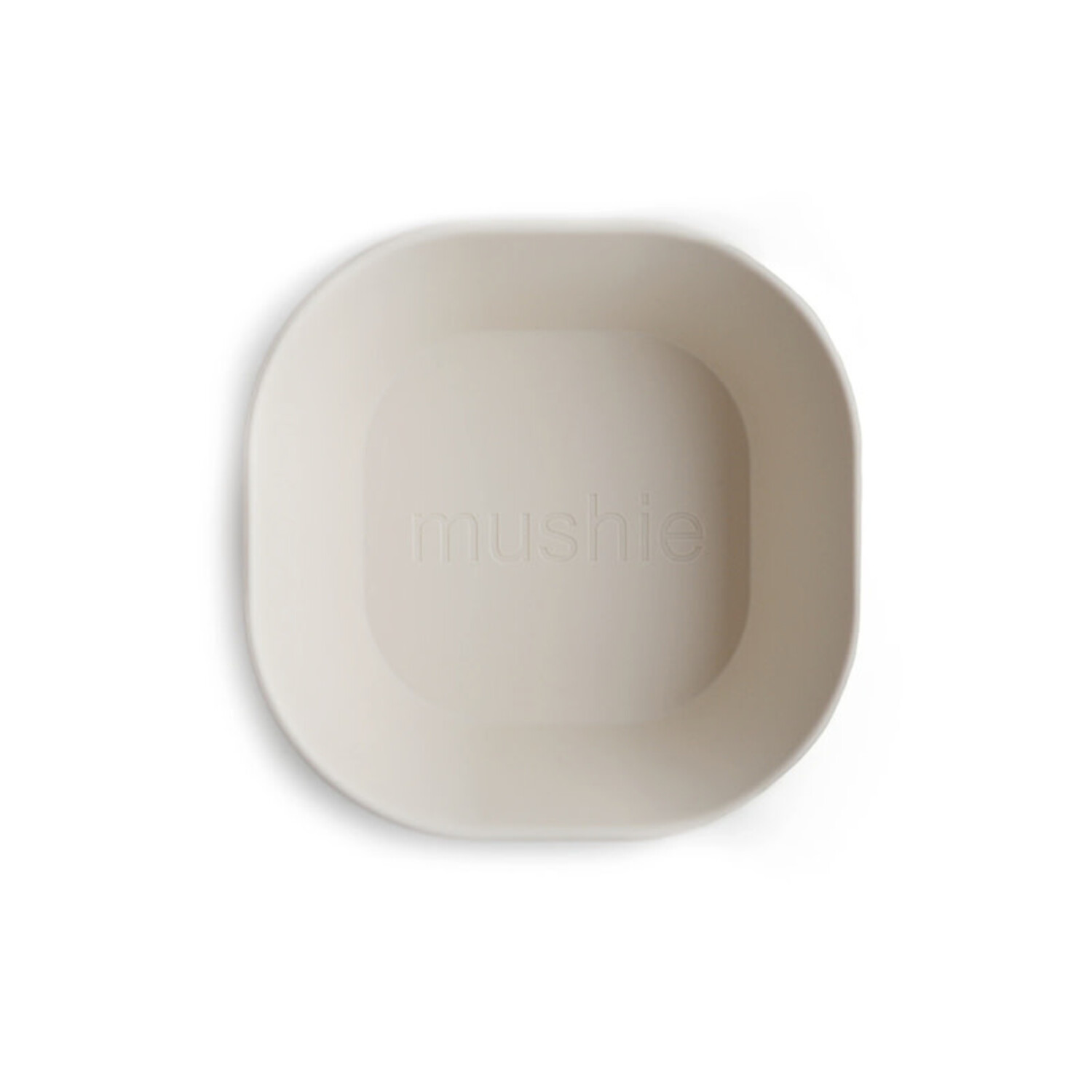Mushie | Bowl Square | Ivory