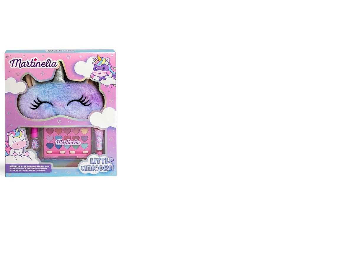 CONJUNTO MARTINELIA MAQUILHAGEM E MASCARA DE DORMIR