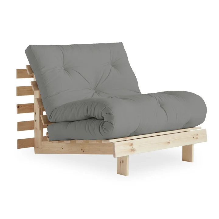 Karup Design - Roots Schlafsessel 90 cm, Kiefer natur / grau (746)