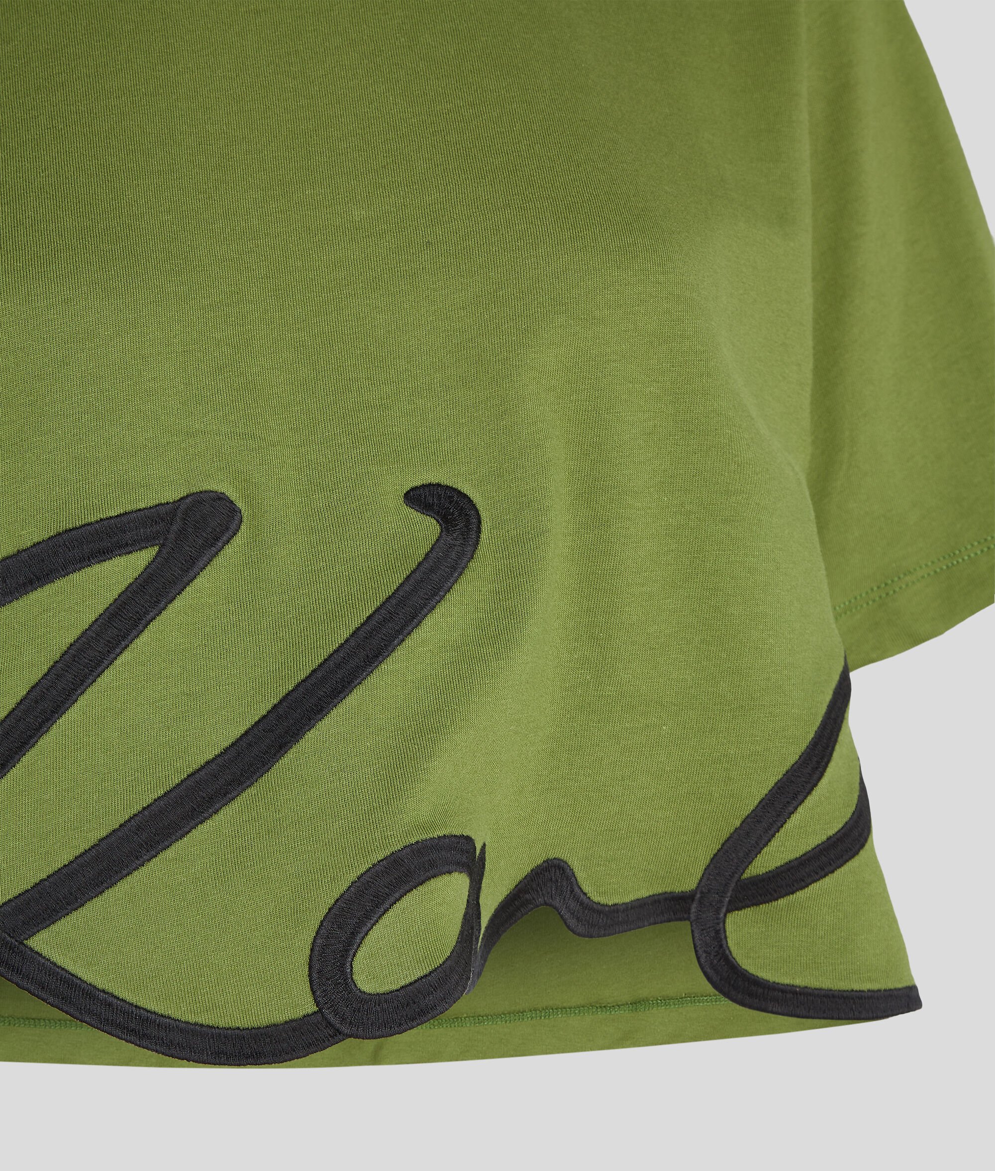 T-SHIRT À OURLET KARL SIGNATURE