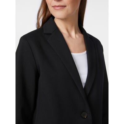Damen-Jerseyblazer, Schwarz