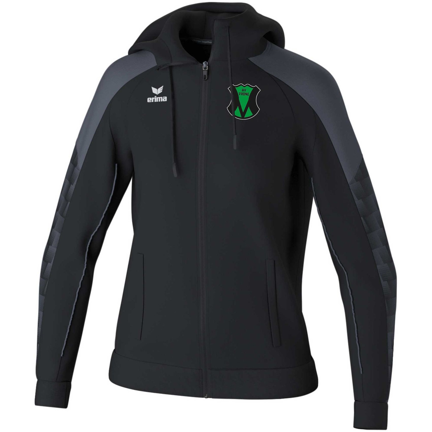 Erima Evo Star Trainingsjack met Cap Dames Vrone