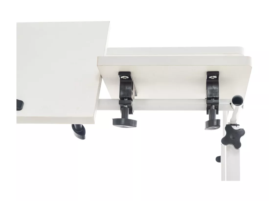 table de bureau - Bois & Métal - Blanc - Telford