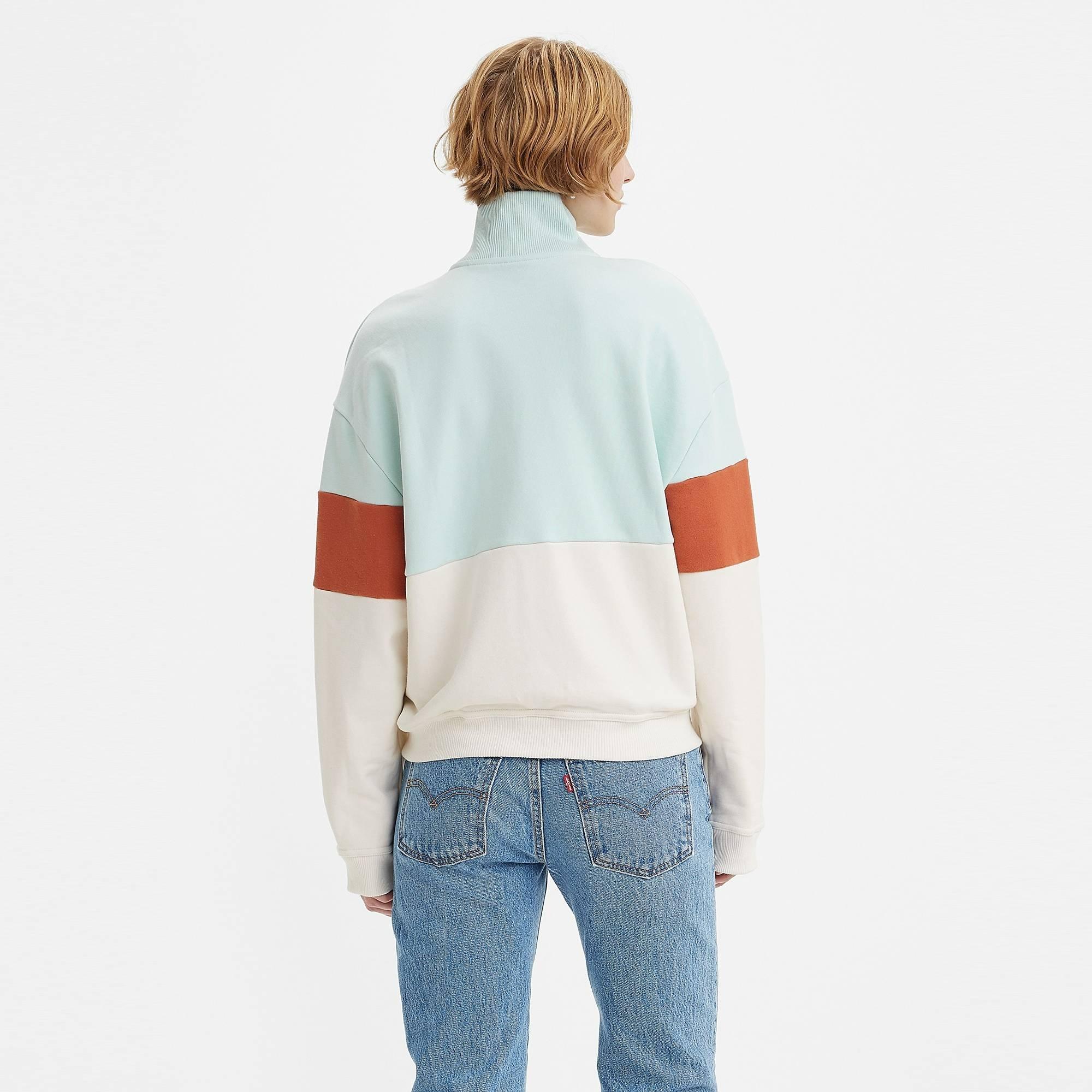 Levis Levis Graphic Rue 1/4 Zip Crew Quart