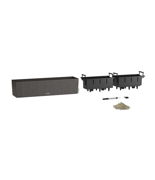 LECHUZA® Kunststoff-Kasten Balconera Stone,