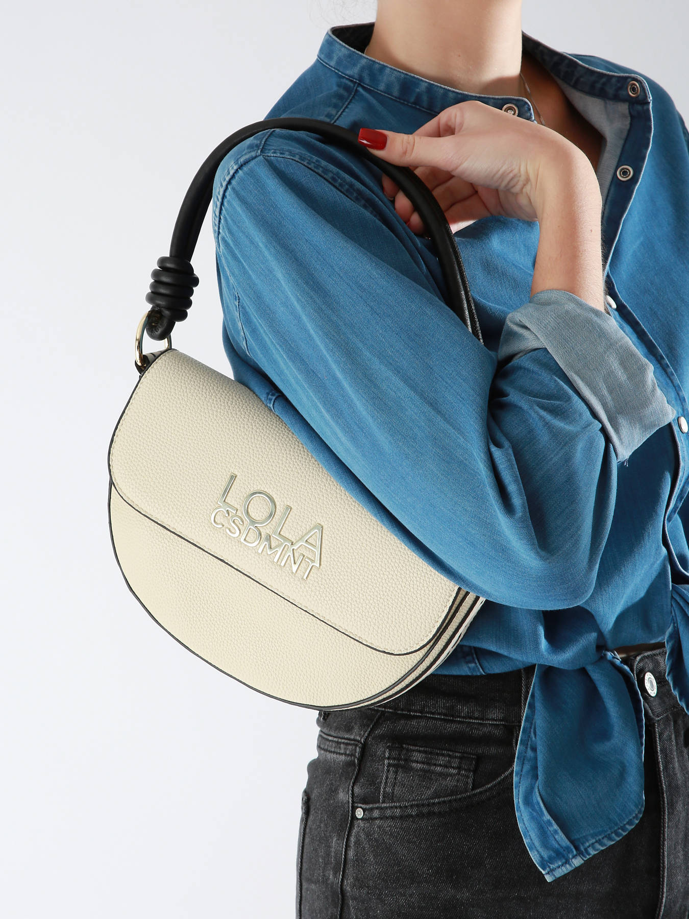 Sac bandoulire City nylon LOLA CASADEMUNT
