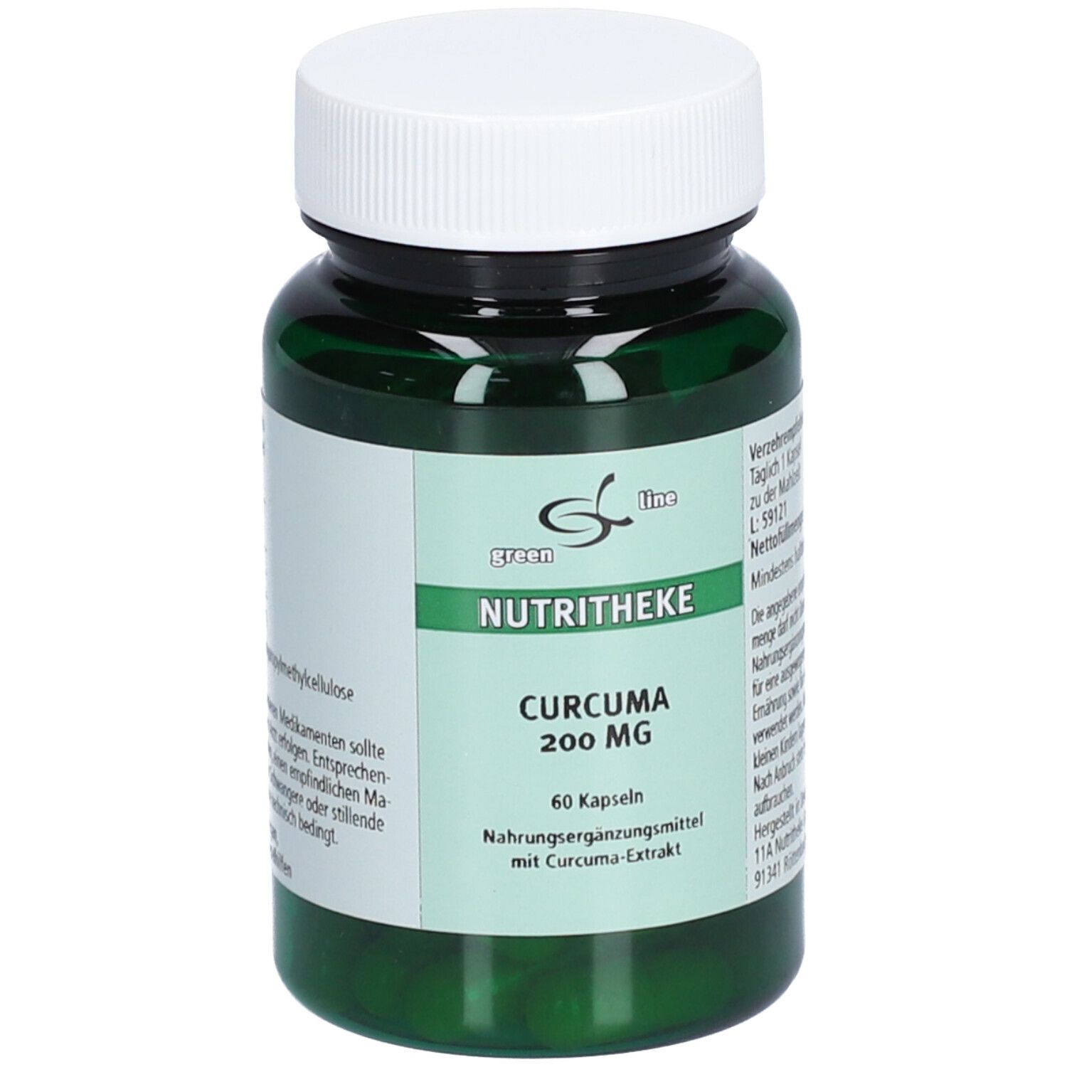 green line NUTRITHEKE Curcuma Kapseln
