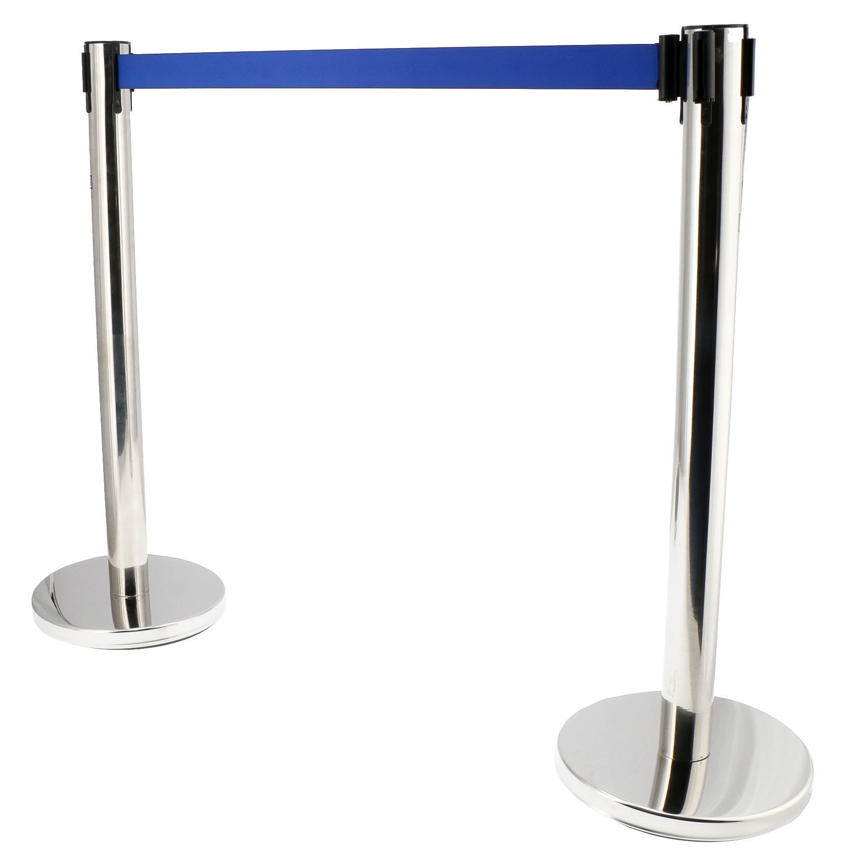 Innox Linemate Silver afzetpaal 3m, blauw lint (per stuk)