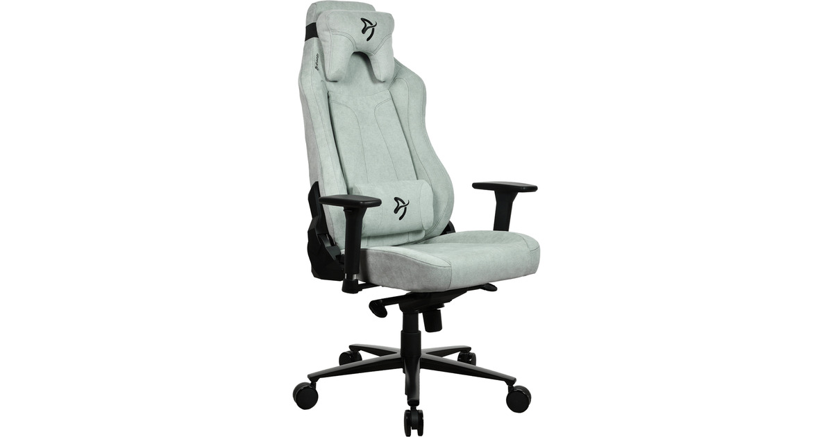 ArozziVernazza Soft Fabric - Pearl Green gamestoel  (Groen)