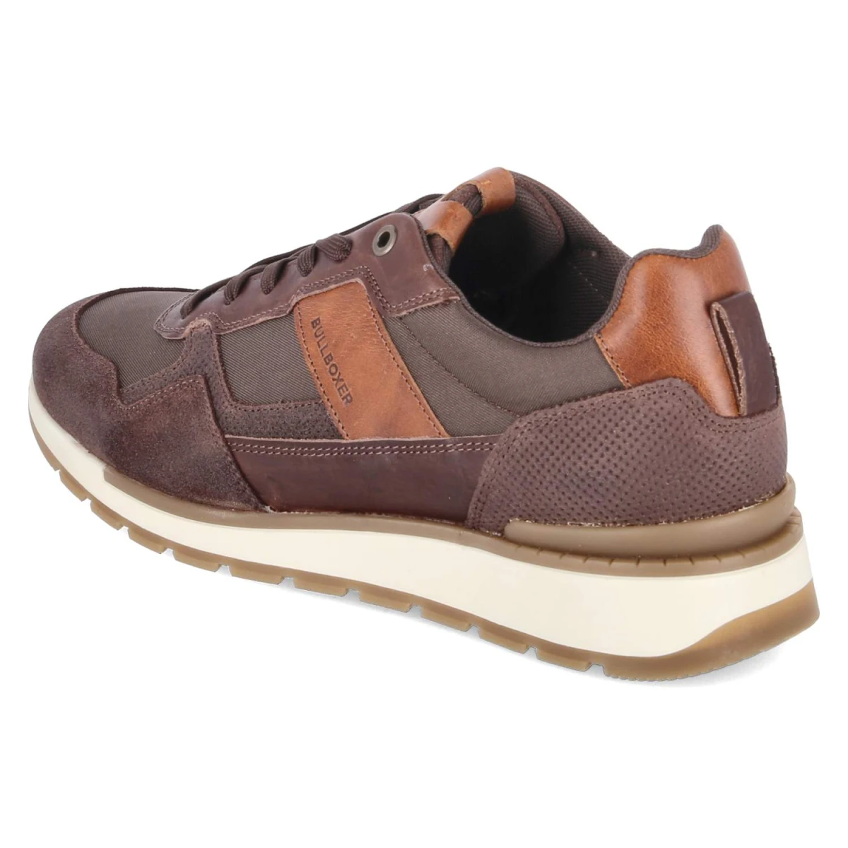 BullboxerLow Sneaker - Dark Brown-Cognac