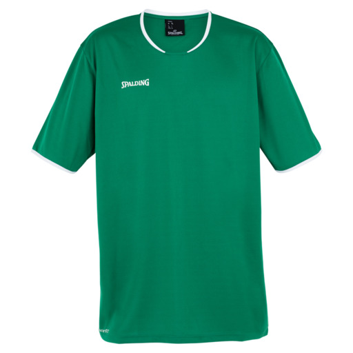 Camisa de chute Move S/s Lagoon/blanco Spalding