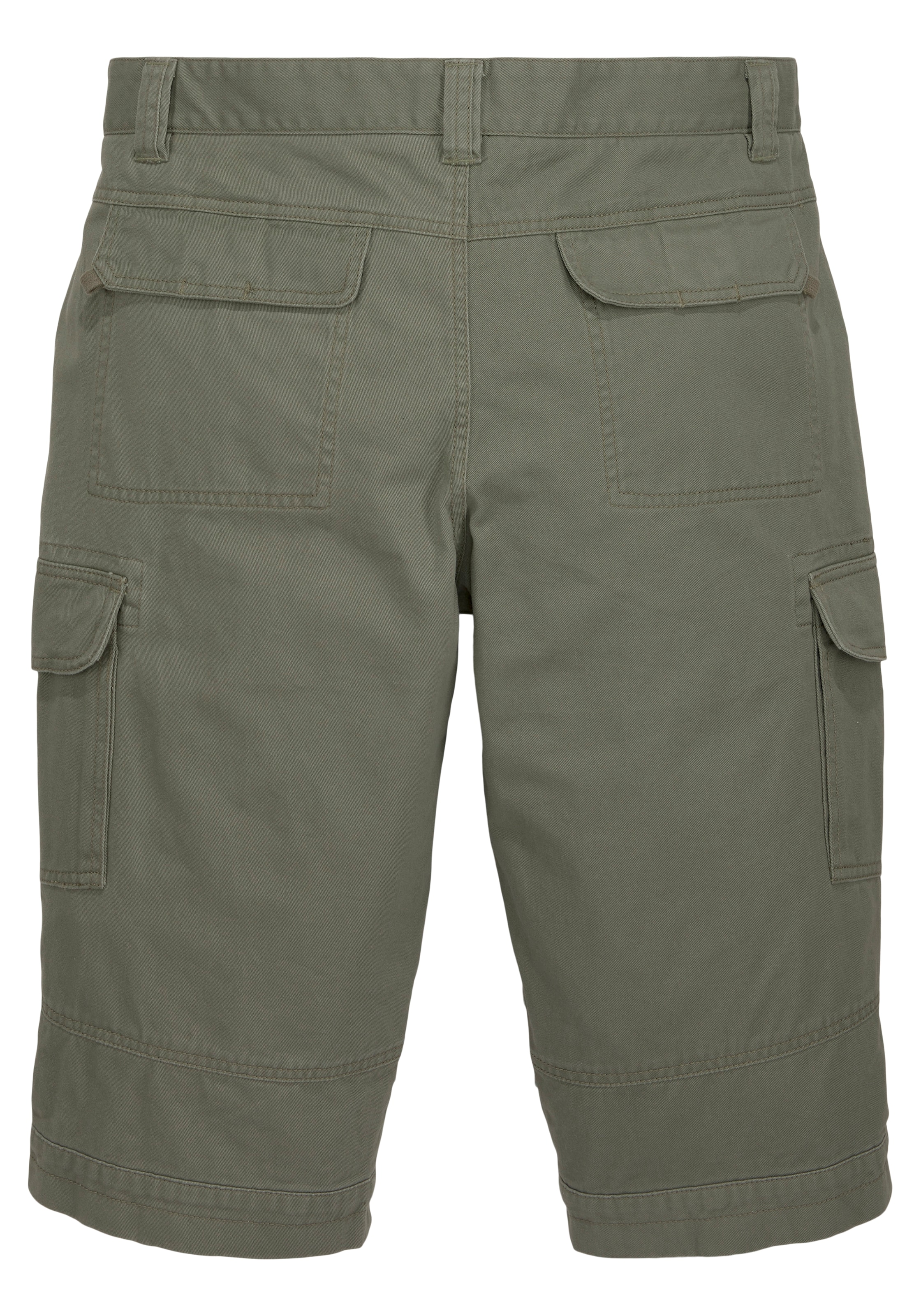 Bruno Banani Bermudas  schmale Passform,  gerade Beinform,  mit Cargotaschen