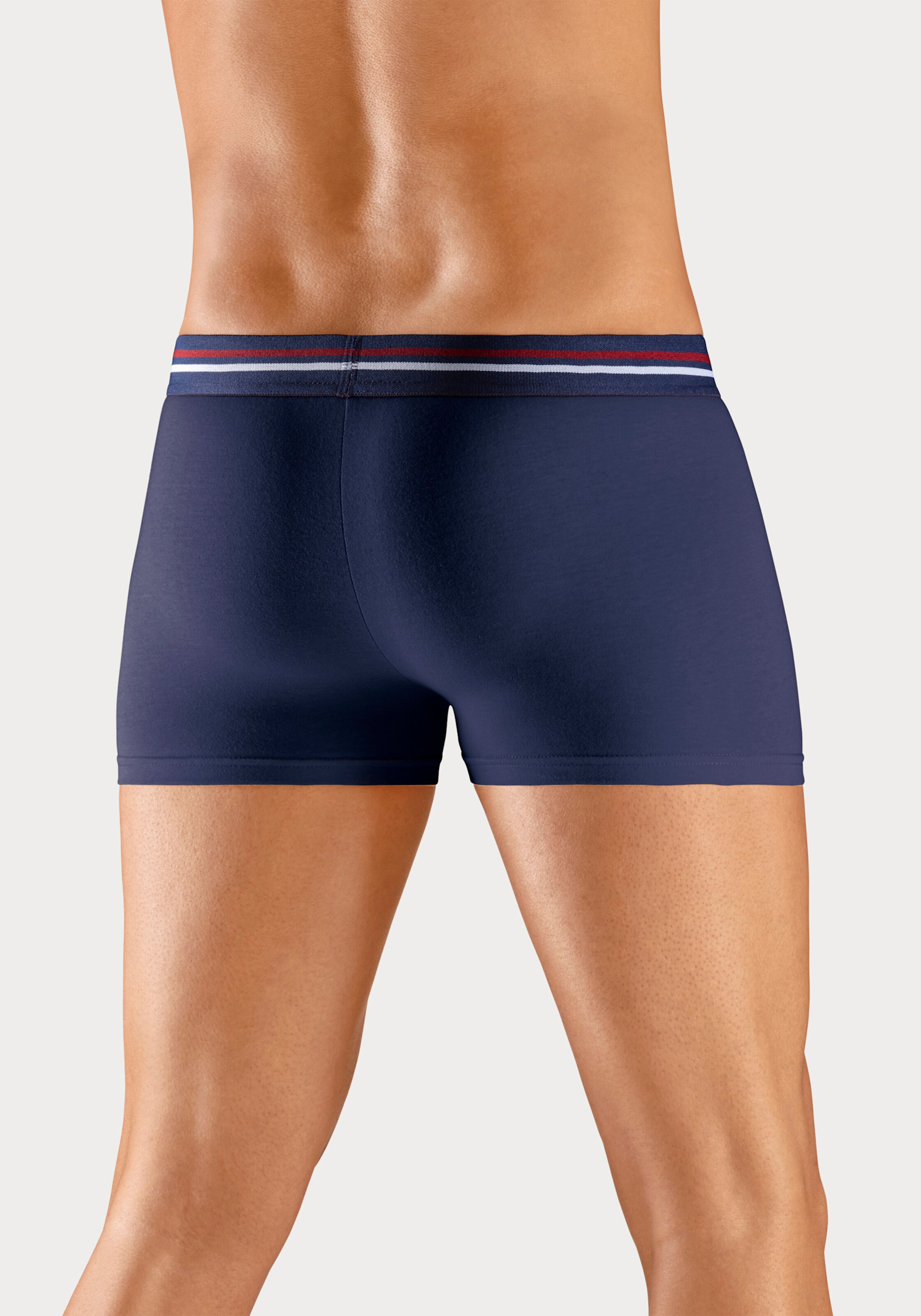 H.I.S Boxer in orange, mint, navy, grau-meliert, schwarz
