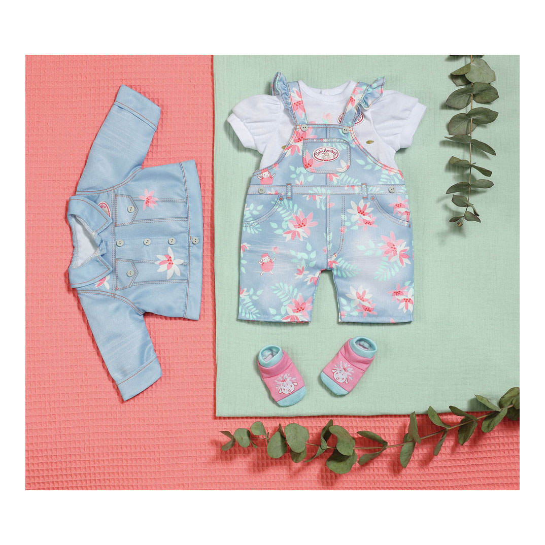 Baby Annabell Active Deluxe Jeans Poppenoutfit, 43cm