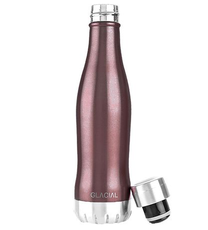 Glacial Termoflaske - 400 ml - Rød Pearl