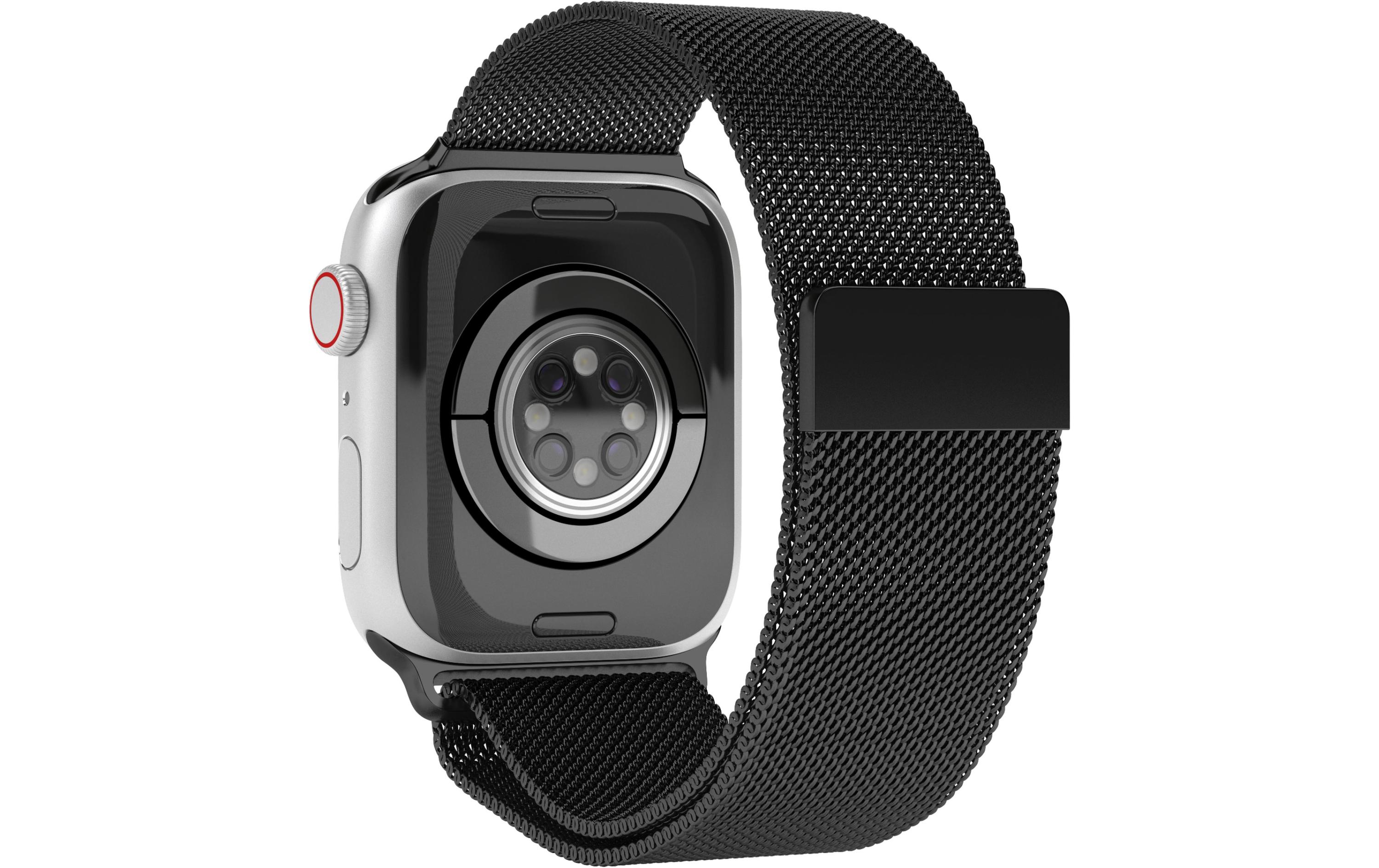 Armband Milanese Loop Apple Watch 38/40/41 mm BlackEdelstahl-Armband für Apple Watch 38/40/41 mm