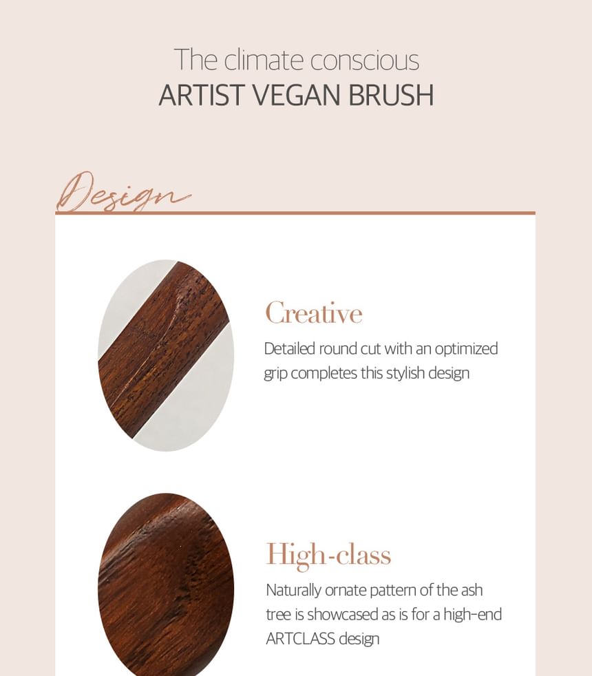 te cool voor school - Artist Vegan Eye Detail Brush
