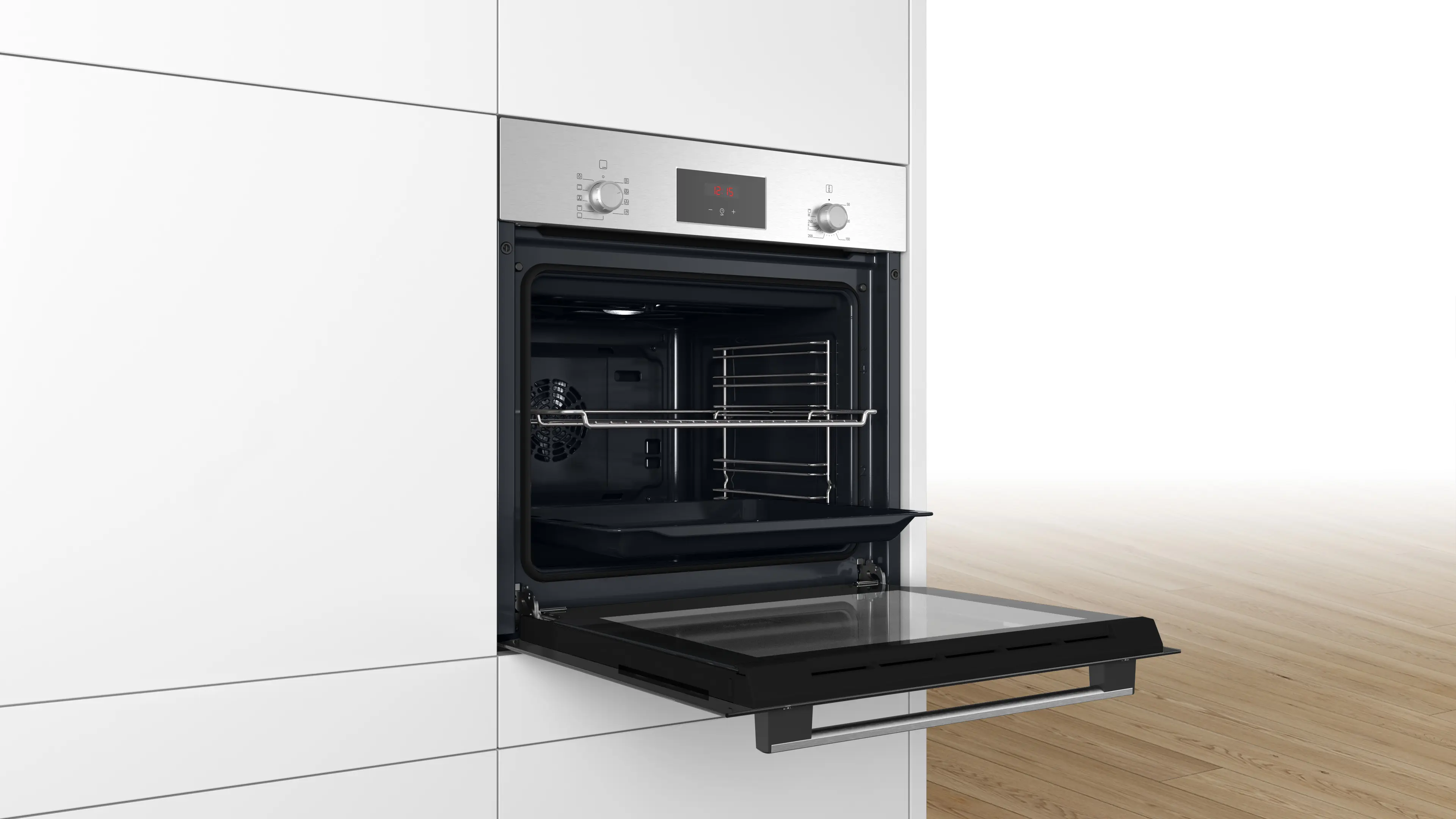 Serie 2 Bakoven 60 x 60 cm RVS