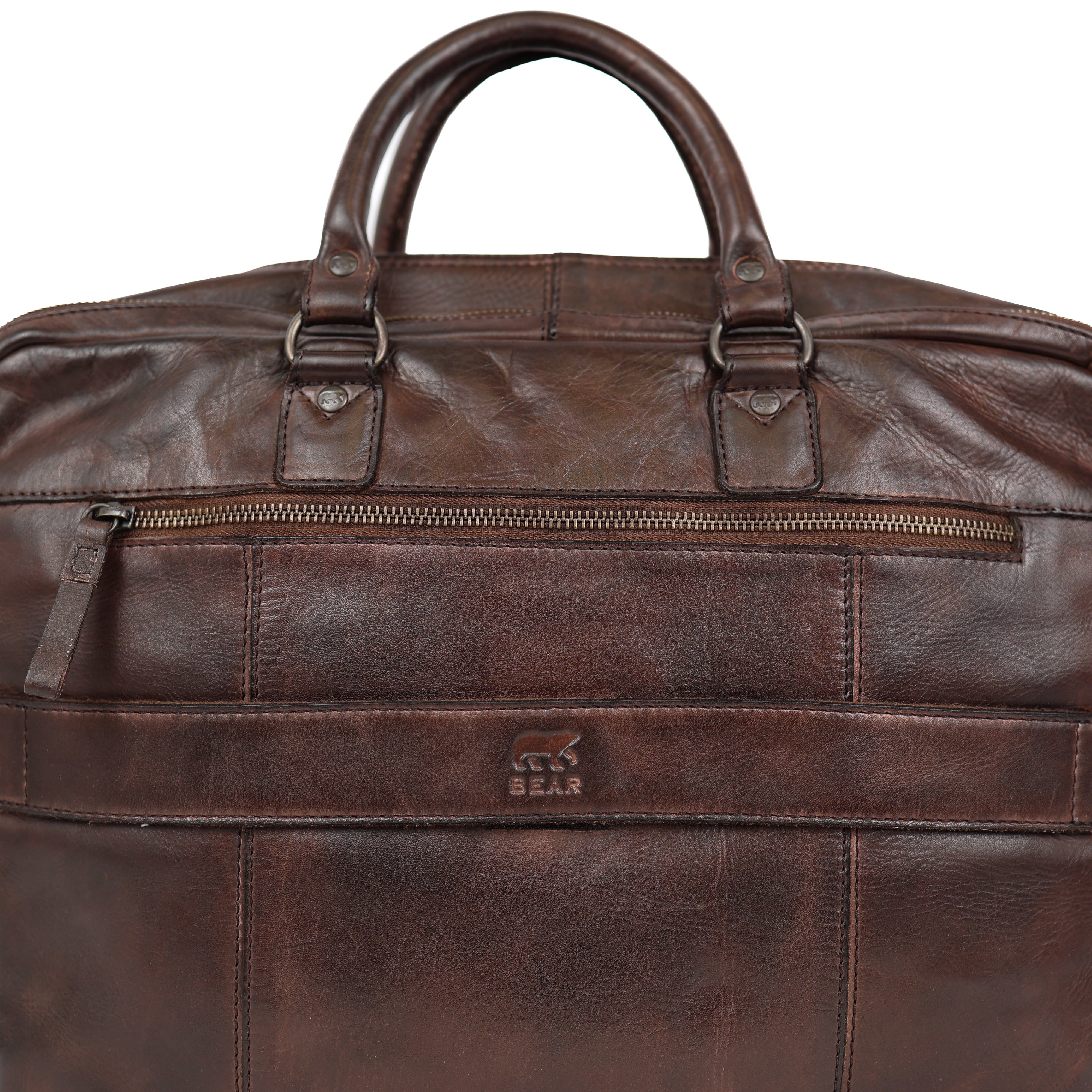 Laptoptas 'Silke' donkerbruin Brown