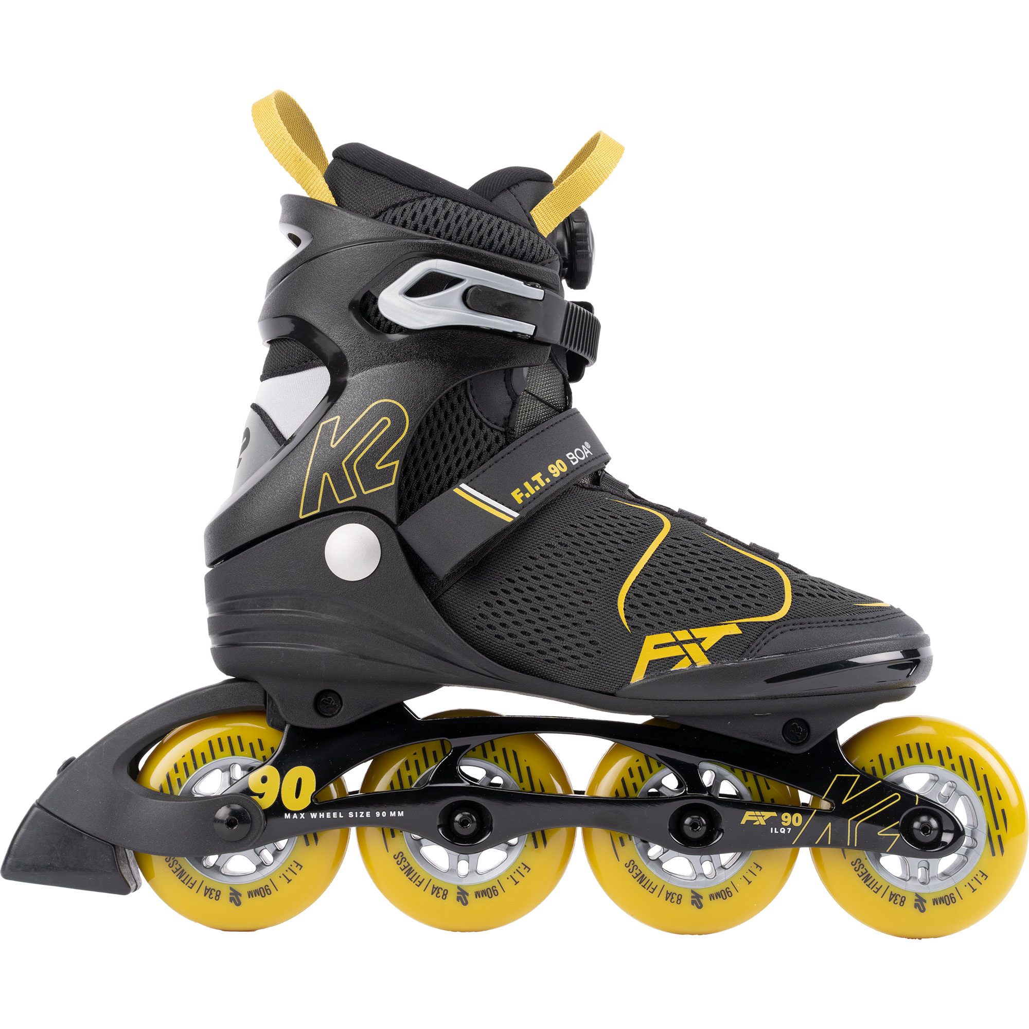 K2 F.I.T. 90 BOA® Inlineskates Herren grau