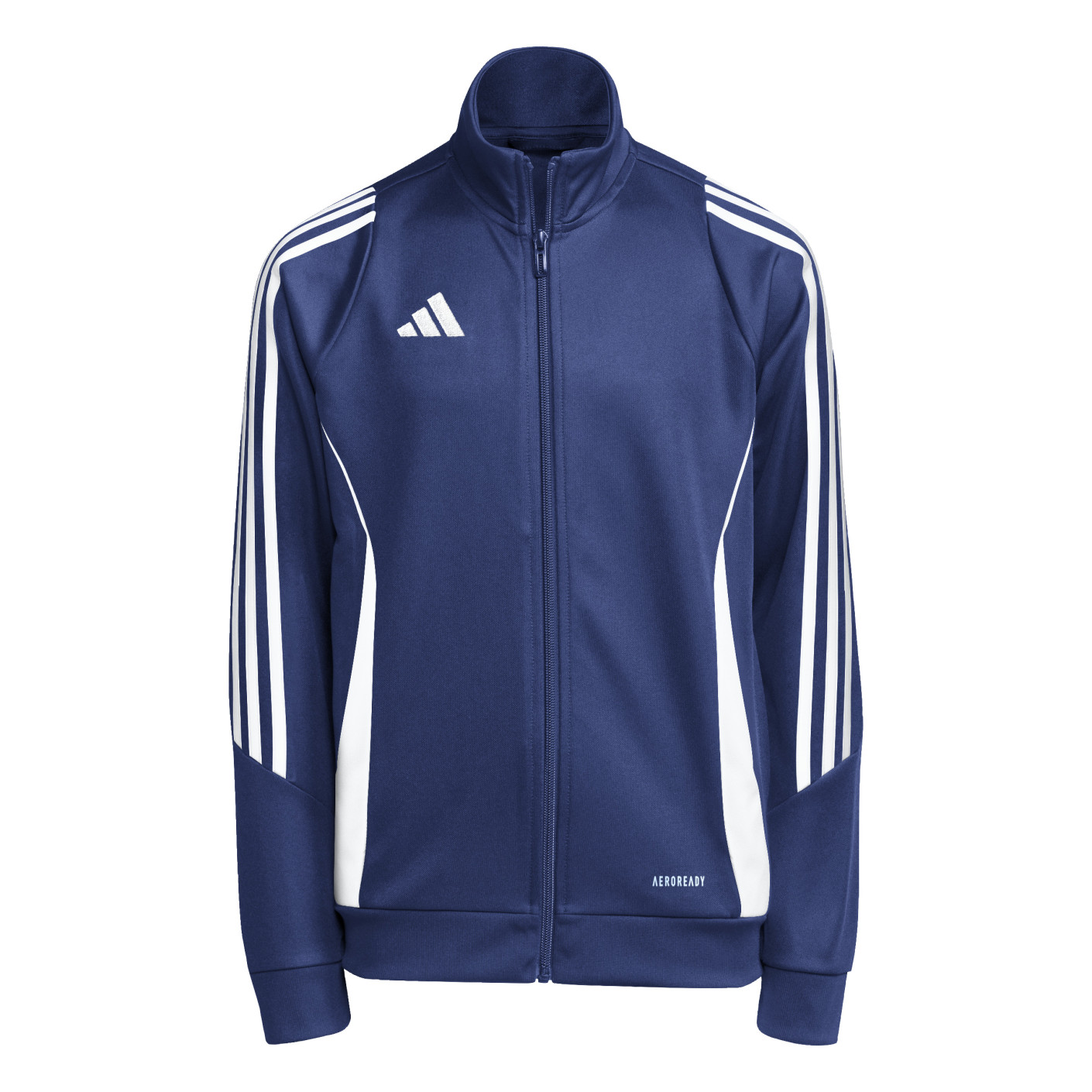 Adidas Tiro 24 Trainingsjack Kids Donkerblauw Wit