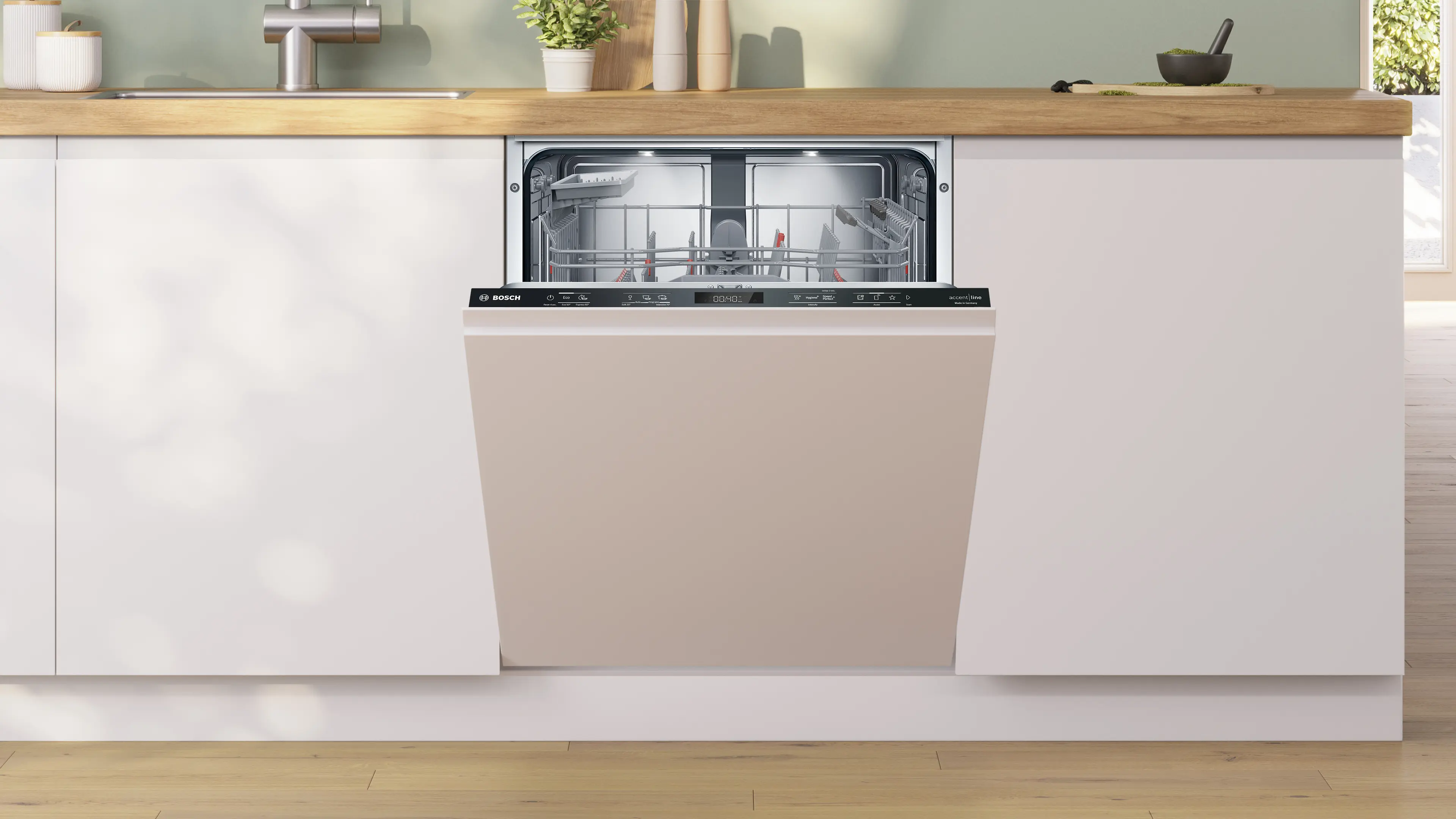 Serie 6 Volledig geïntegreerde vaatwasser 60 cm VarioHinge (o.a. geschikt voor IKEA-keukens)