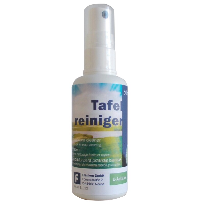 Franken Reinigungsspray für Whiteboards U-Act!Line, 50 ml