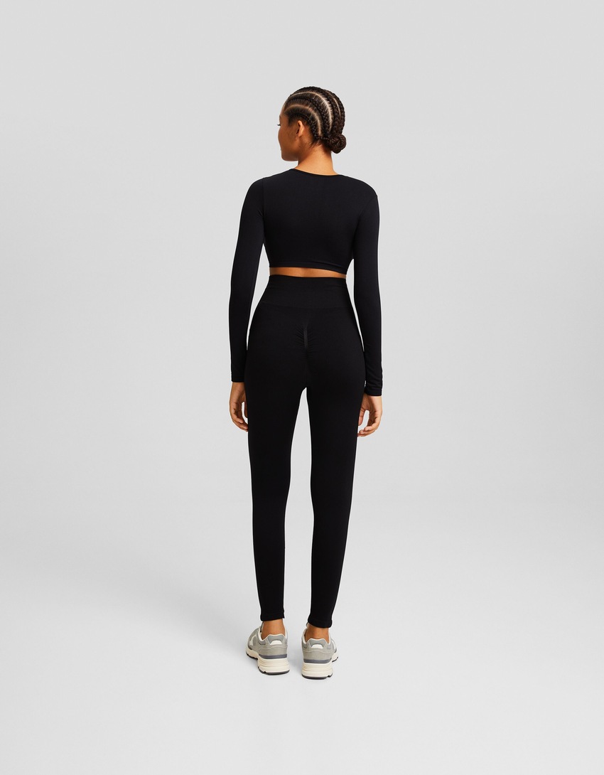 Leggings push-up sem costura