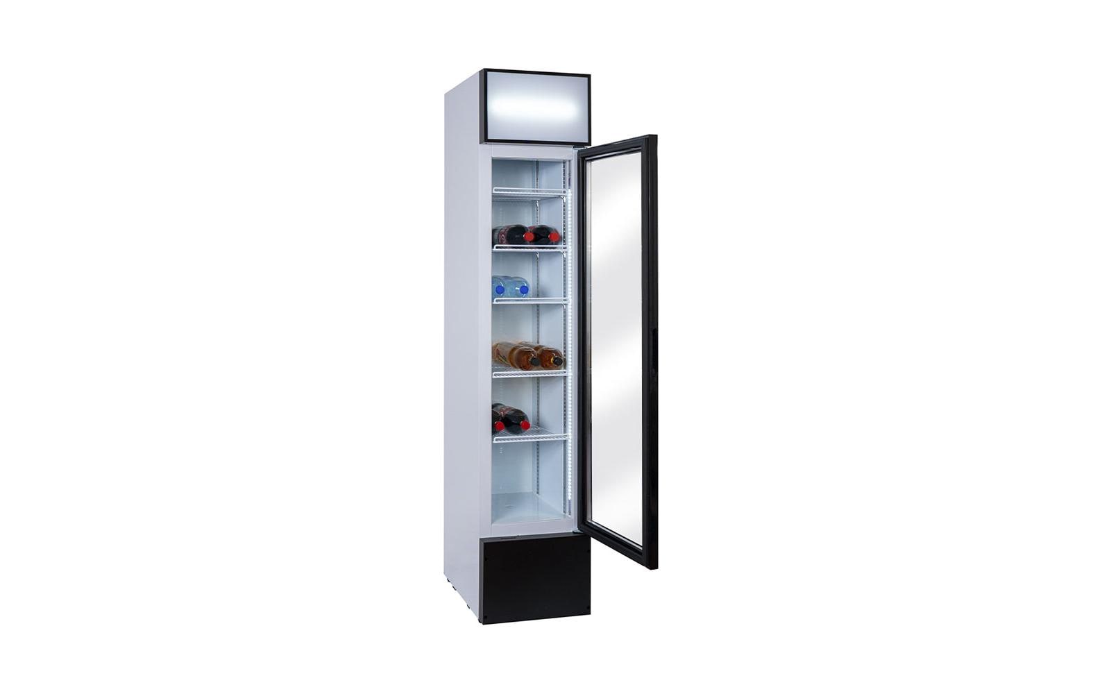 Gewerbekühlschrank KS160M Rechts<br>Freistehender Getränkekühlschrank