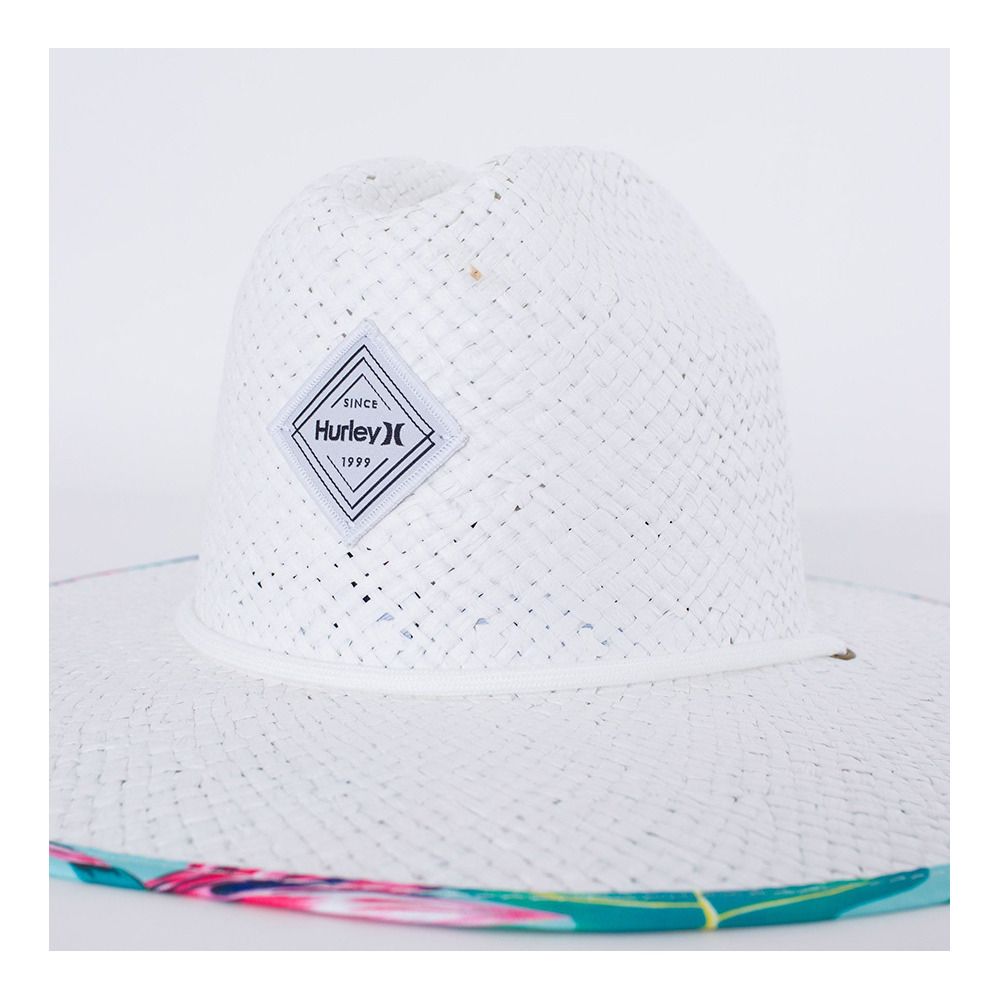 Hurley REAL STRAW - Chapeau Femme celestial teal
