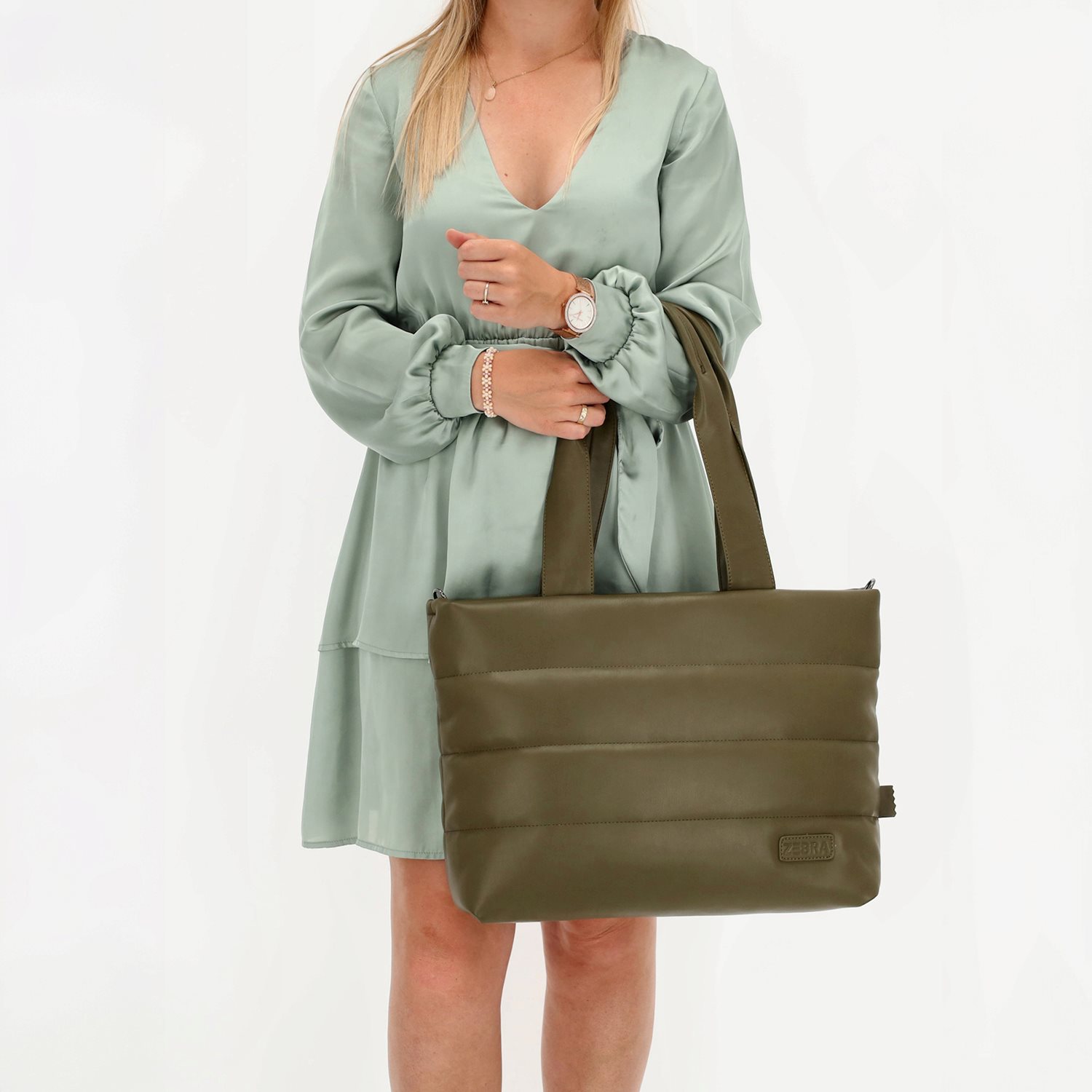 Zebra Trends Evie Shopper 23043 olivegreen