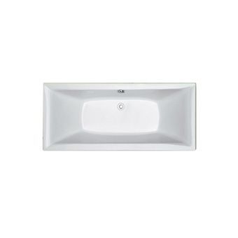 Plieger Corfu duobad extra diep 180x80x48cm met poten wit