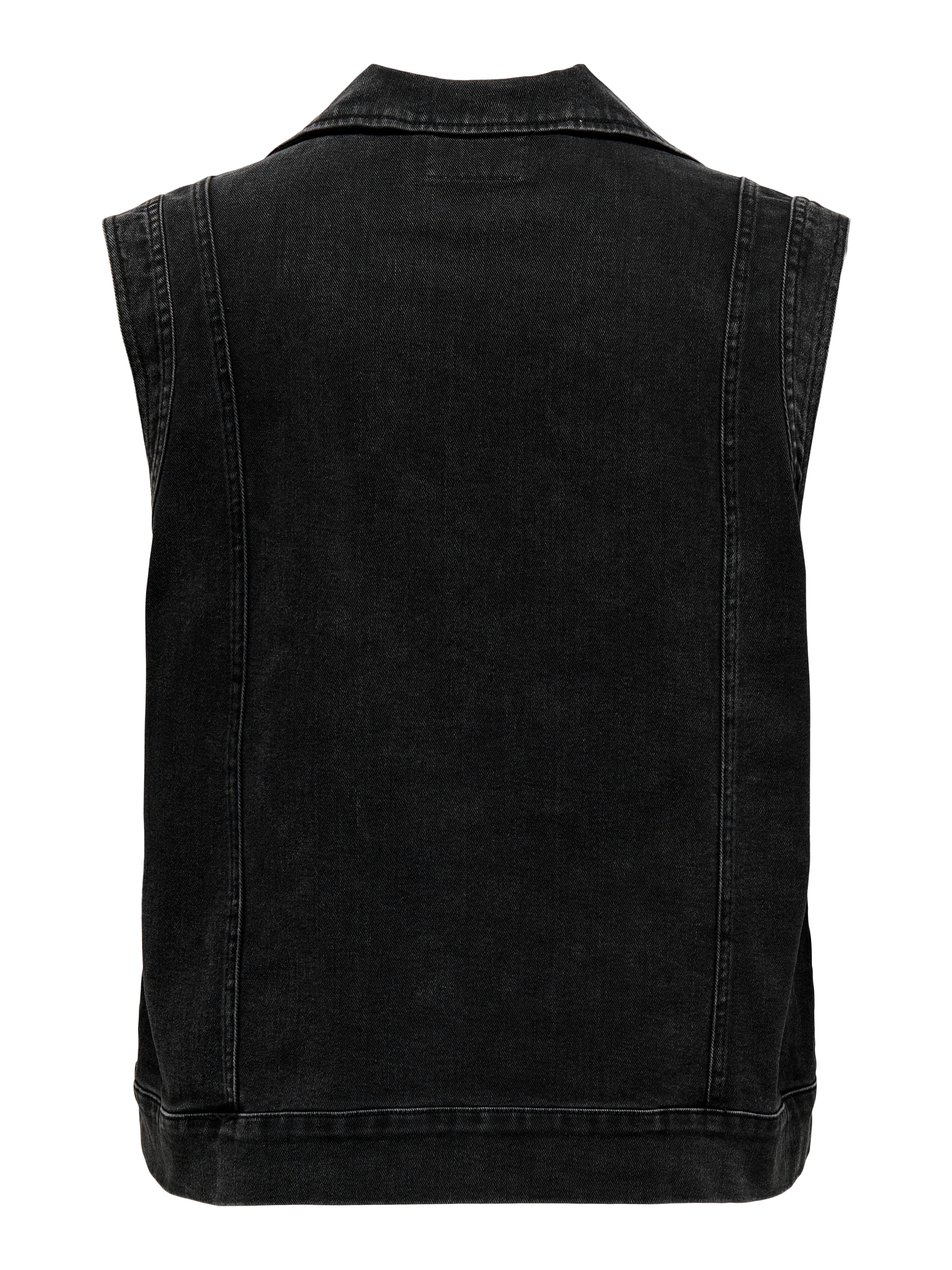 CARMIA Weste Black Denim