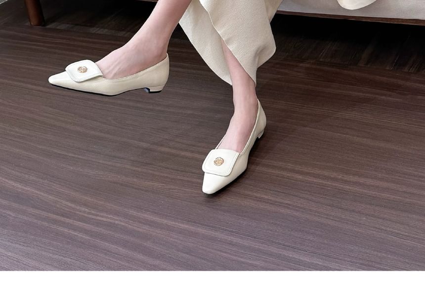 Karlao - Loafers met bloemenaccent