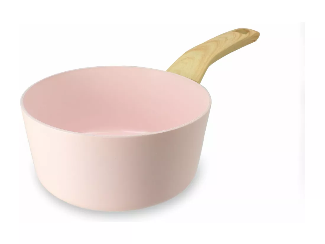 Menastyl - Casserole Rose 16cm Aluminium Recycle Induction