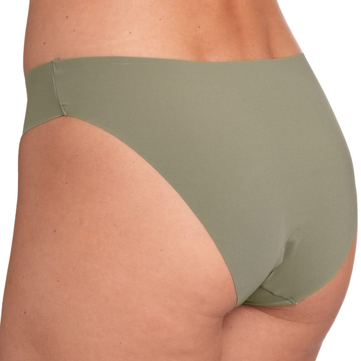 Gina Benotti Damen Seamless-Slip im Basic-Look oliv