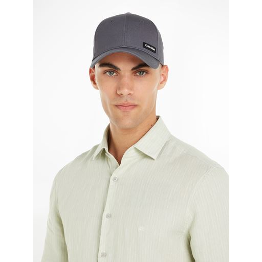 Calvin Klein Essential Patch Cap, Iron Gate, One size