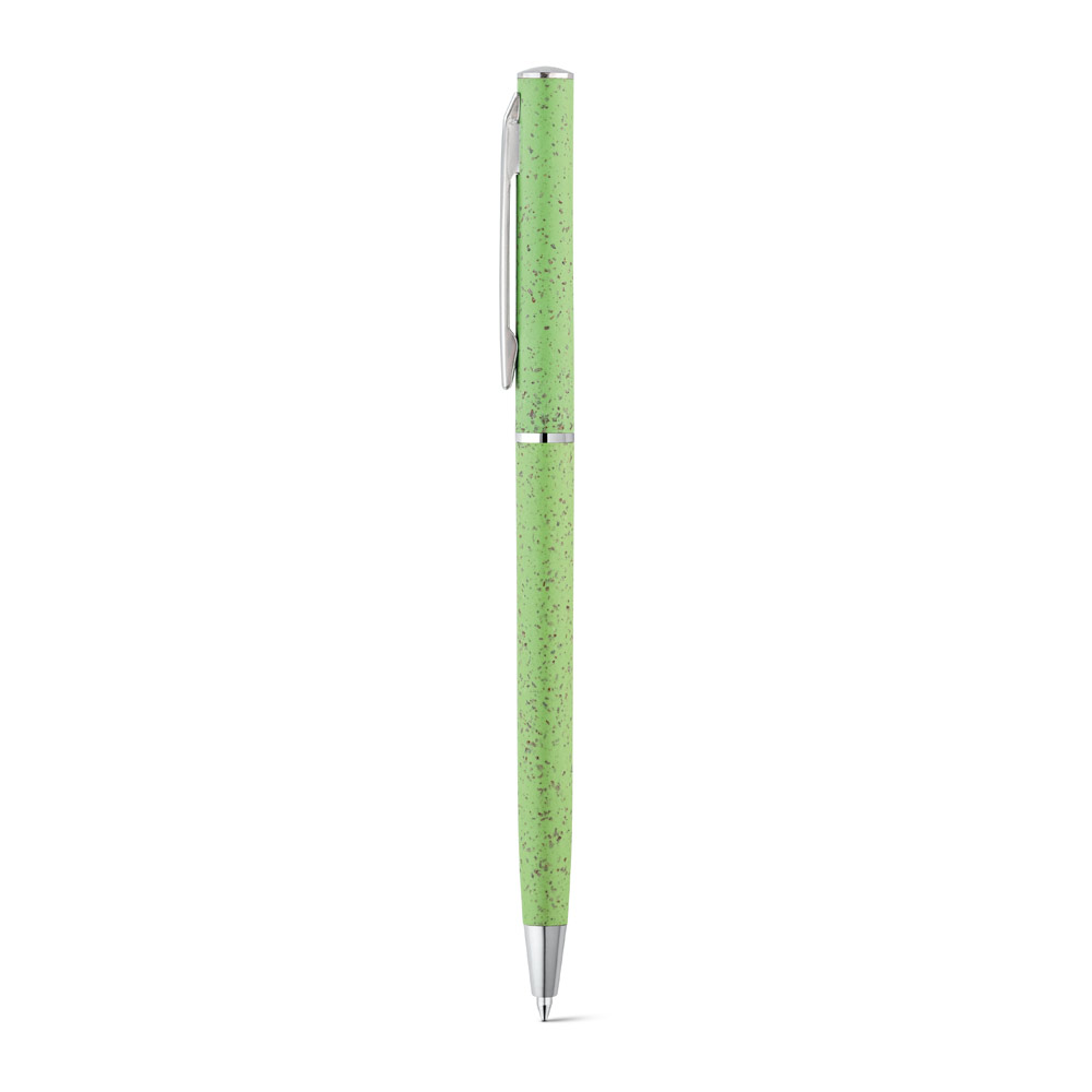 hi!dea 81203 - Stylo en fibre de paille de blé et ABS avec mécanisme twist