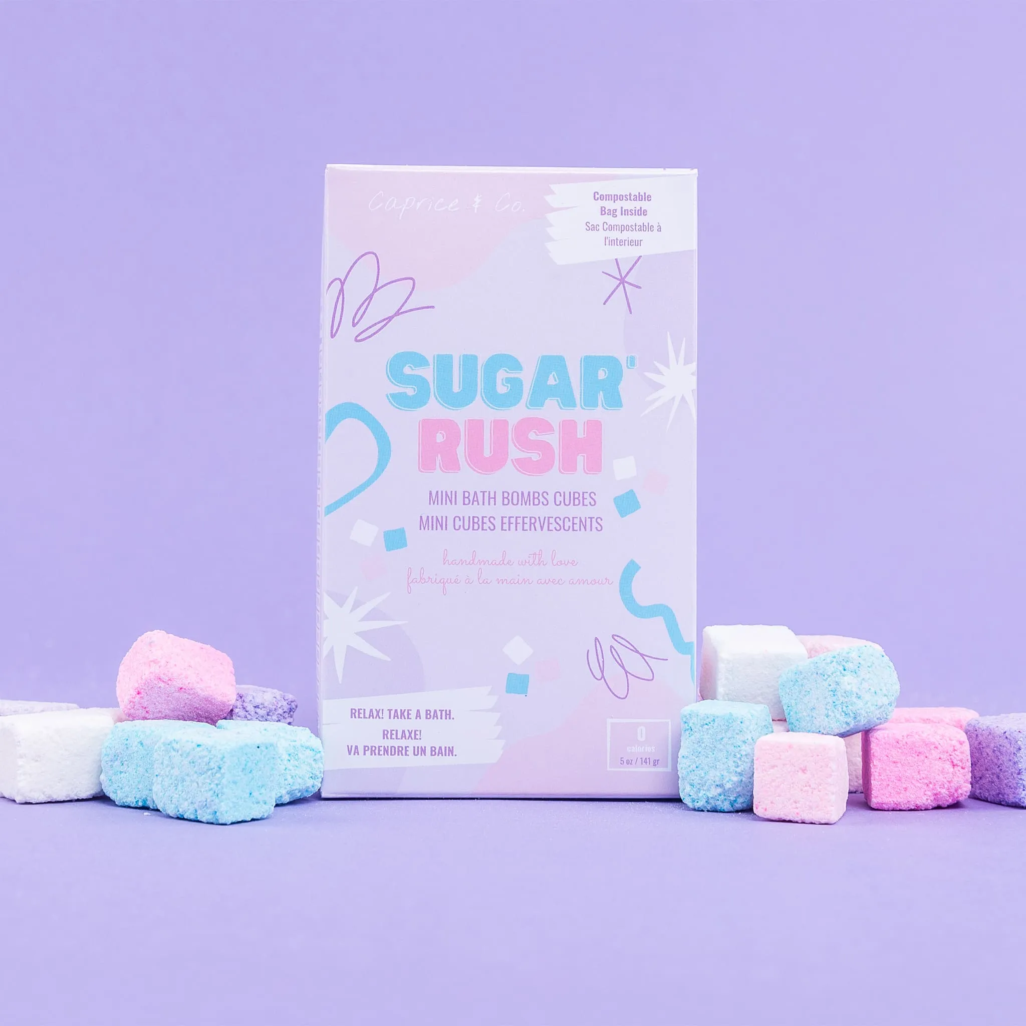 Caprice & Co Ensemble de Mini Bombes de Bain - Sugar Rush