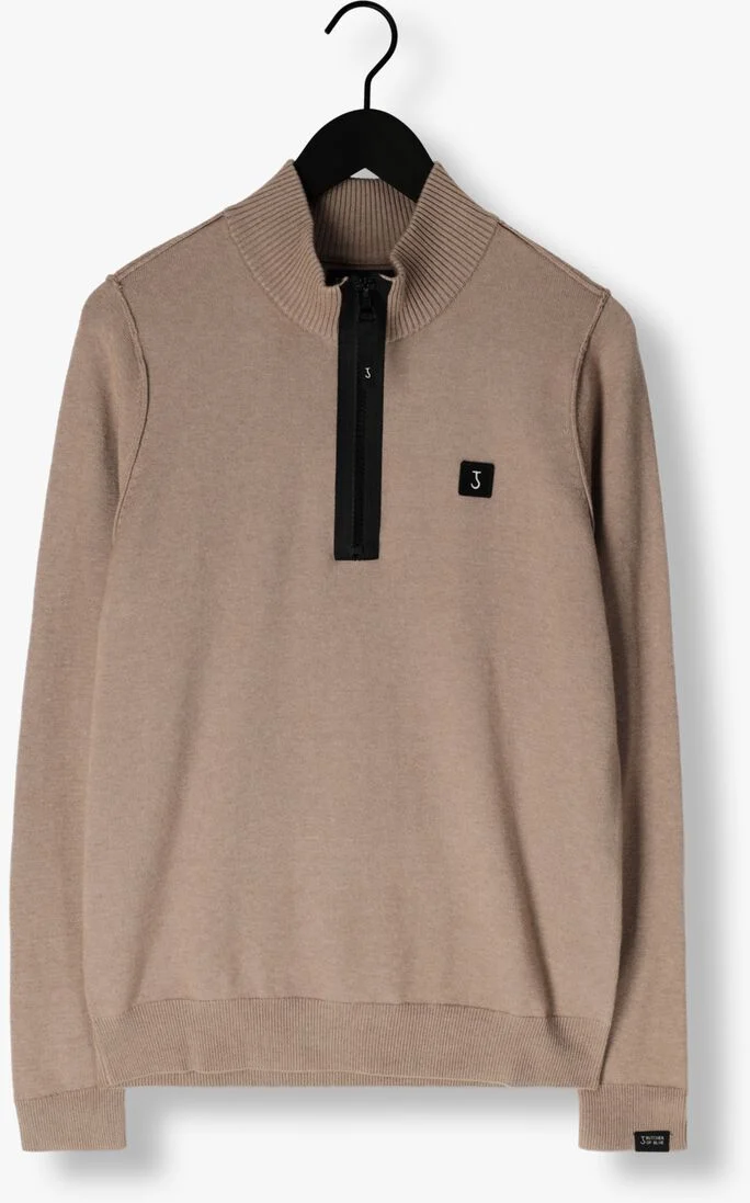 BUTCHER OF BLUE beige butcher of blue trui clifden halfzip