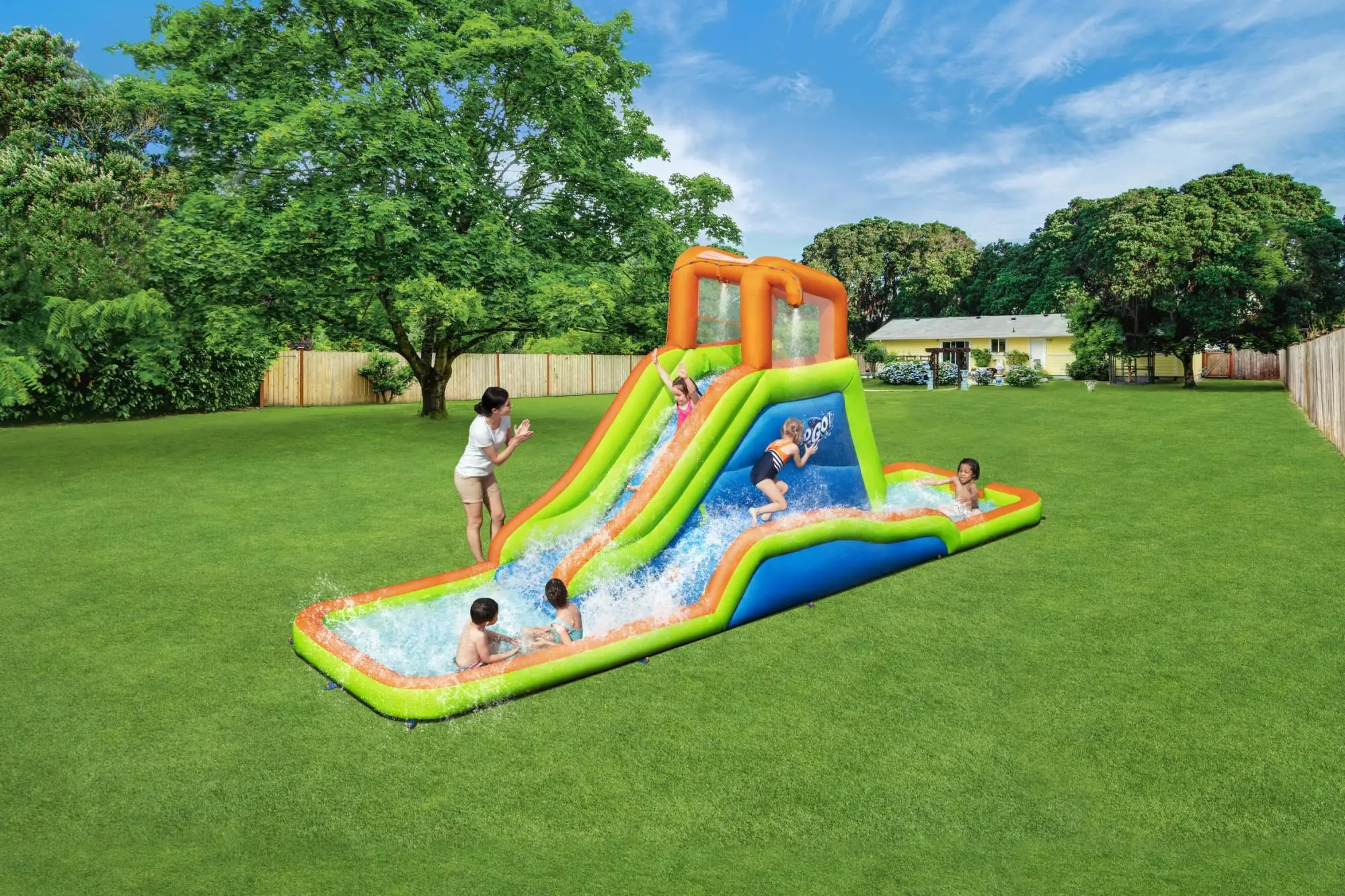 H2OGO! Aquaventure Parque Aquático Inflável Infantil